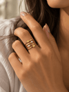 Sunflare Stack Ring