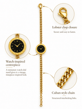 Vintage Dial Chain Braclet