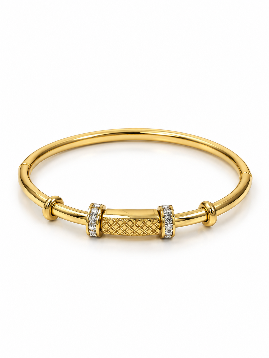 Seraphina Crystal Bangle