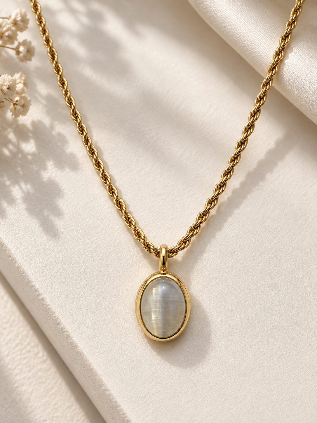 Vintage Oval Pendant