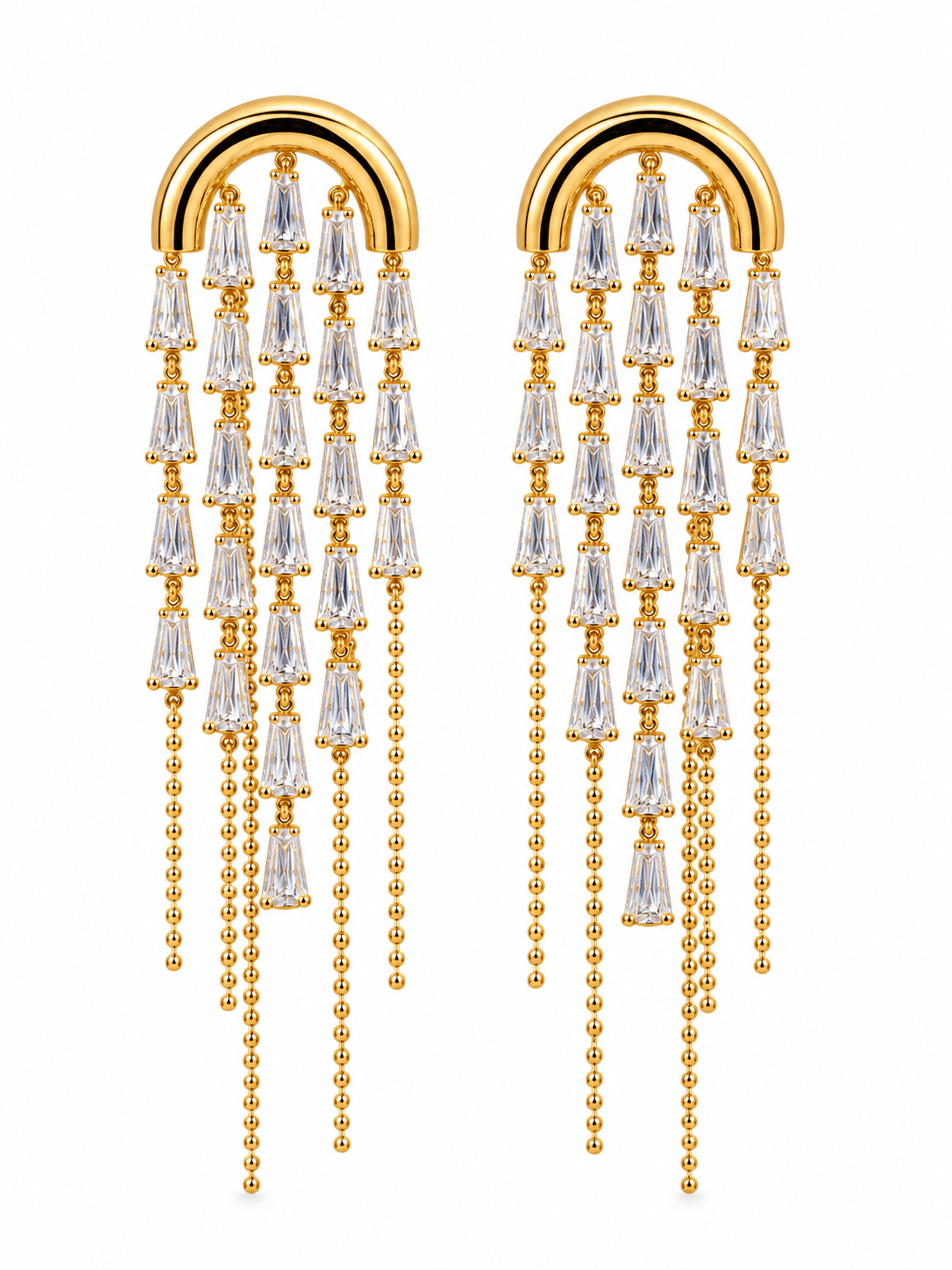 Champagne Rain Earrings