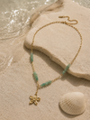 Sea Green Stone Necklace