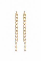 Crystal Veil Earrings