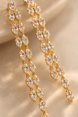 Crystal Veil Earrings