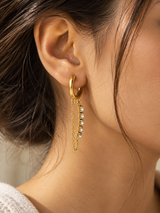 Celine Drop Hoops