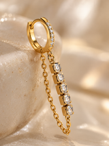 Celine Drop Hoops