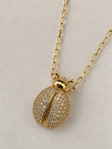 Golden Bug Necklace