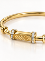 Seraphina Crystal Bangle