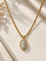 Vintage Oval Pendant