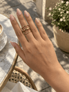 Layered Knuckle Ring