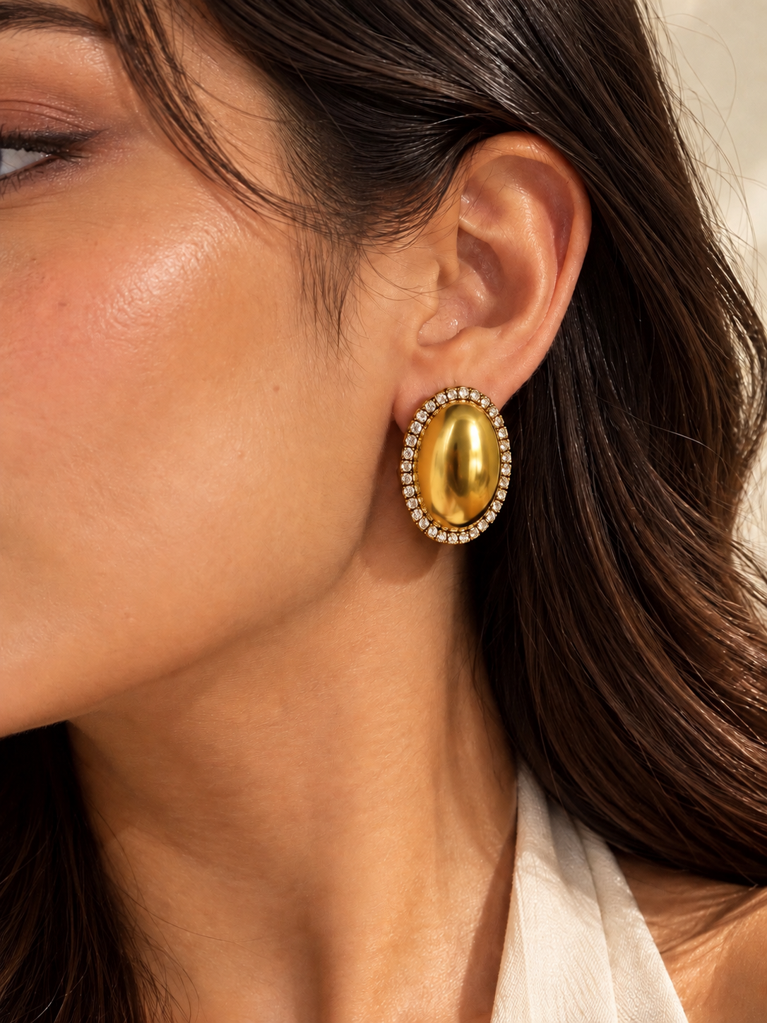 Golden Dome Earrings